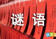 字谜谜语大全和谜底,探寻汉字文化奥秘