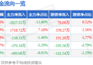 51黑电子股票行情快报：康强电子（002119）6月9日主力资金净卖出202751万元
